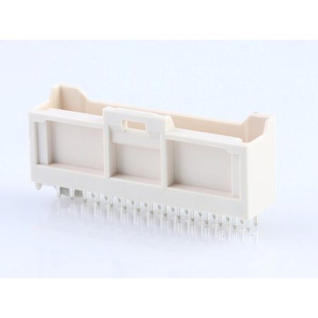 MOLEX Dip Connector, 30 Contact(S), 2 Row(S), Male, Straight, 0.079 Inch Pitch, Solder Terminal, Locking,  5016453020